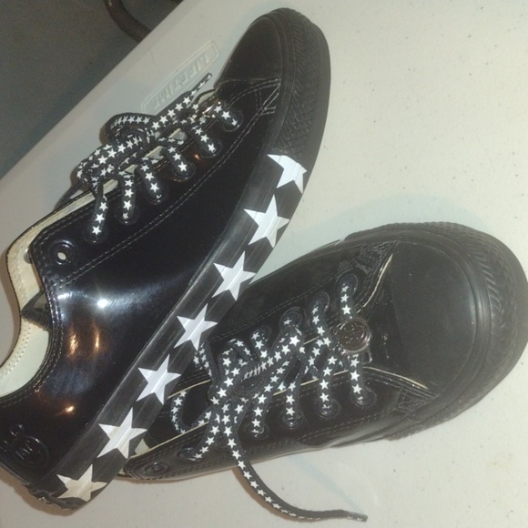 Converse X Miley Cyrus Chuck Taylor All Star Ox Patent Leather size 10.5 - Picture 16 of 16